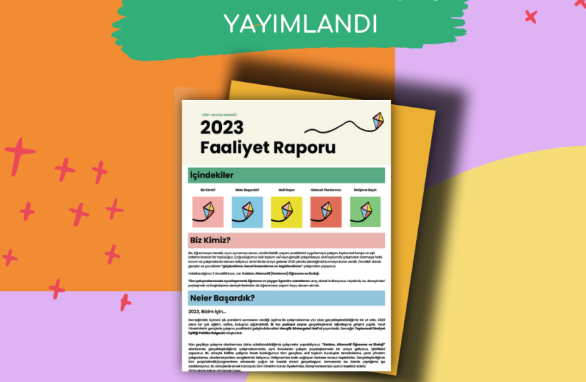 2023 Faaliyet  Raporu Yayımlandı